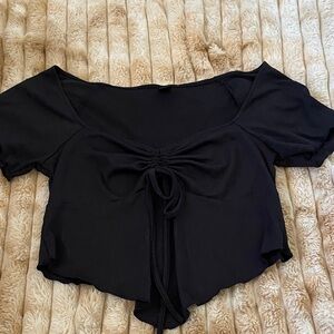 Elegant Black Women's Top